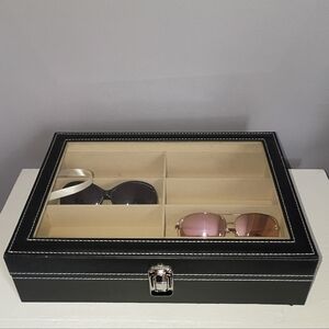 8 Slot Sunglasses Glasses Case Organizer